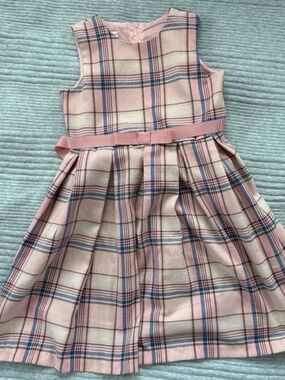 Bonnie Jean Plaid Dress